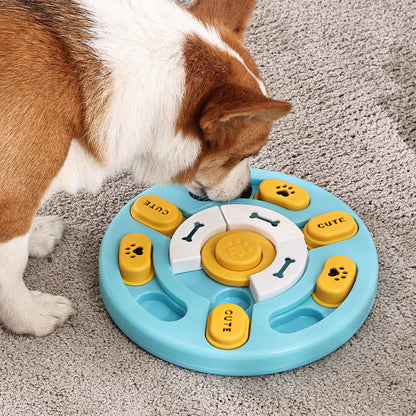 Interactive Slow Feed Dog Toy IQ Puzzle
