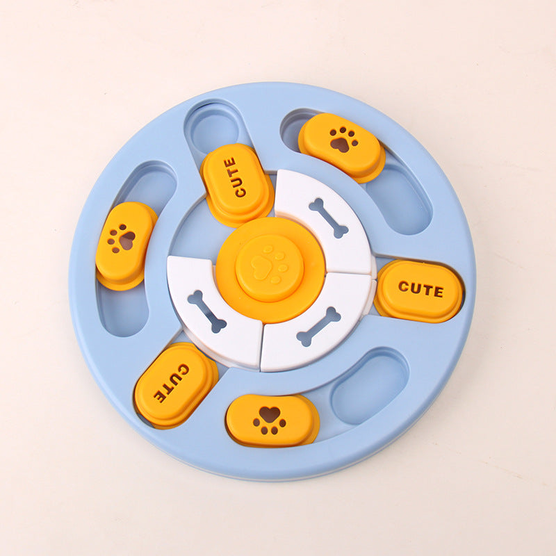 Interactive Slow Feed Dog Toy IQ Puzzle