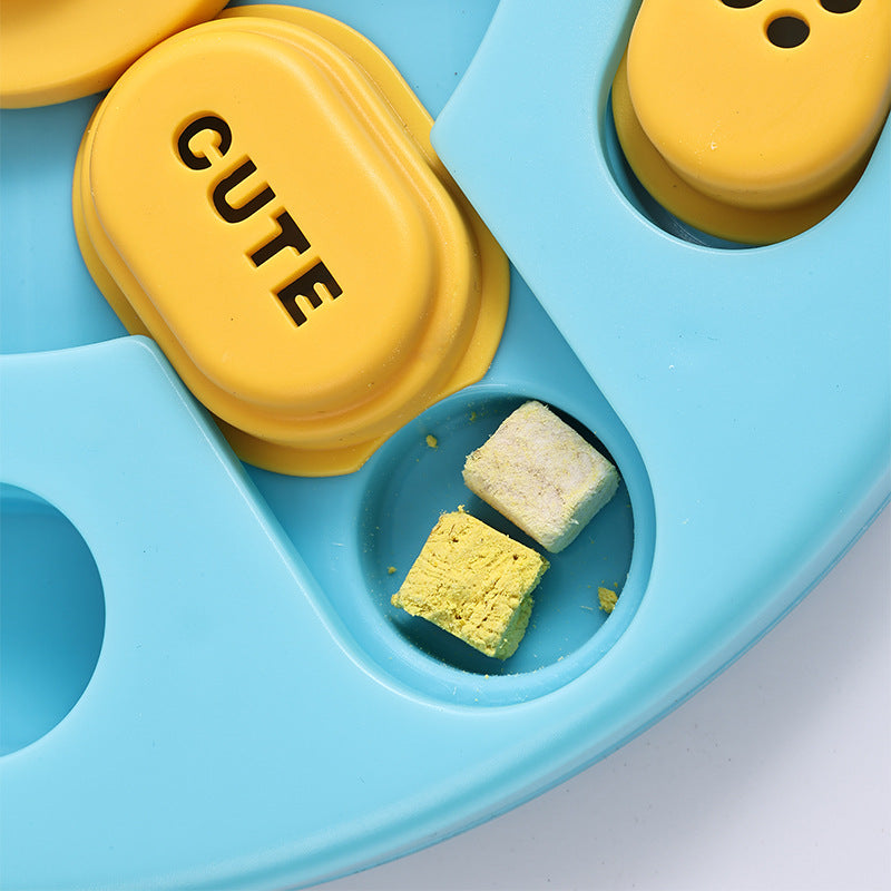 Interactive Slow Feed Dog Toy IQ Puzzle
