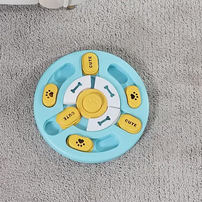 Interactive Slow Feed Dog Toy IQ Puzzle